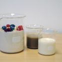 Vegansk yoghurt ølrester