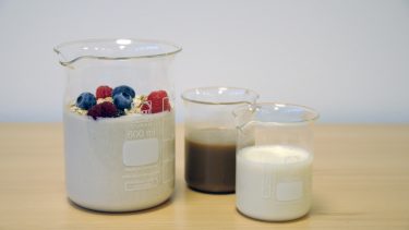 Vegansk yoghurt ølrester