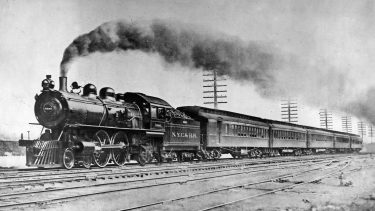 Tog fly virus sprede smitte historie historisk The Empire State Express'