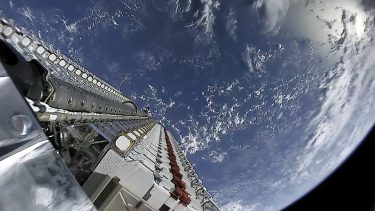 Starlink Elon Musk solbriller skygge for Solens stråler
