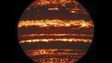 Jupiter ultraskarp infrarødbillede