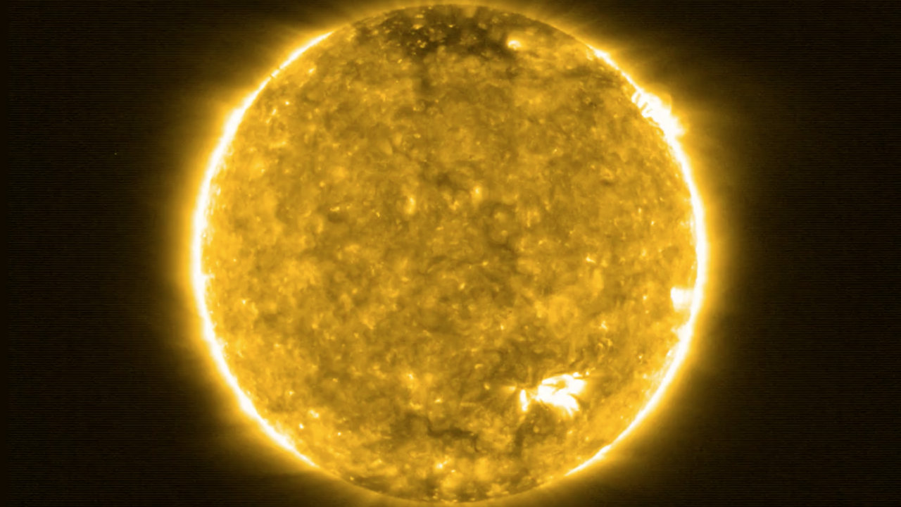 Første billede af solen Solar Orbiter
