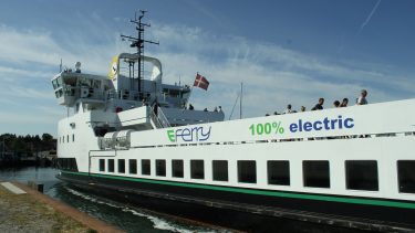 Ellen, elfærge, Ærø, evaluering, resultater, forskere, videnskab, transport, CO2, batterier, partikler, Danmark