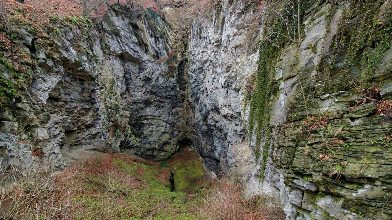Hranice Abyss ferskvandsgrotte dybde dybere end troet