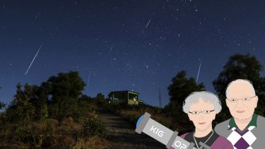 kig op december 2020 henrik helle stub stubberne geminider konjunktion saturn jupiter jul julestjerne jesus