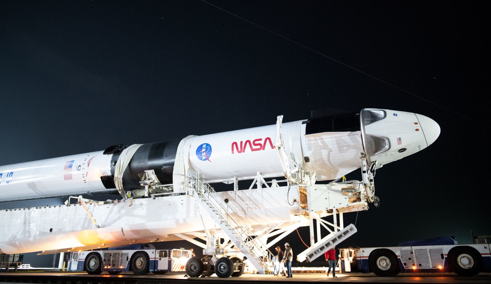 nasa spacex falcon 9 crew 1