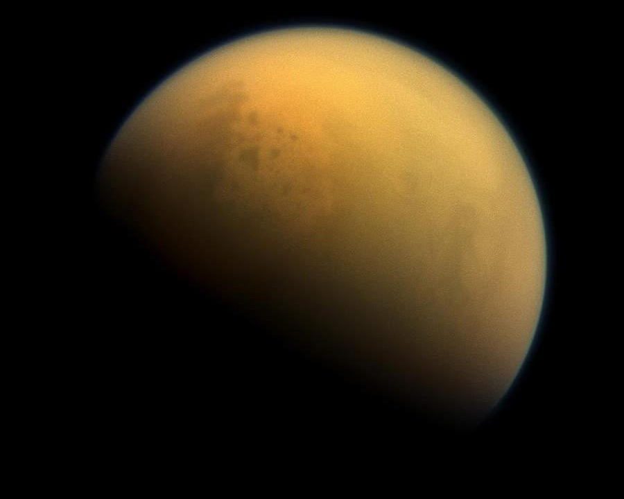 Titan Saturn Molekyle