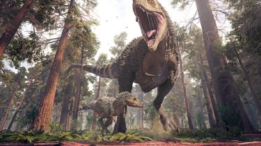 tyrannosaurus rex unge dinosaur forælder
