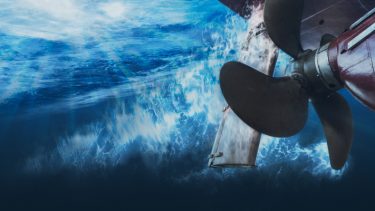 Havet lyde støj forurening