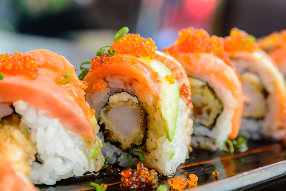 sushi lækker mad nu er den klam