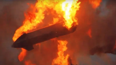 raket starship spaceX bum eksplosion