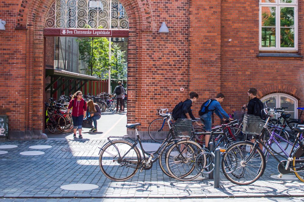 Den Classenske Legatskole i København set udefra.