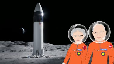 stub stubberne henrik helle nasa spacex blue origin elon musk starship jeff bezos orion måne mars