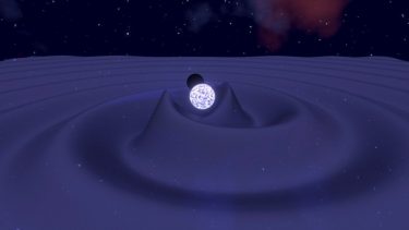 Kollision Sort Hul Neutronstjerne