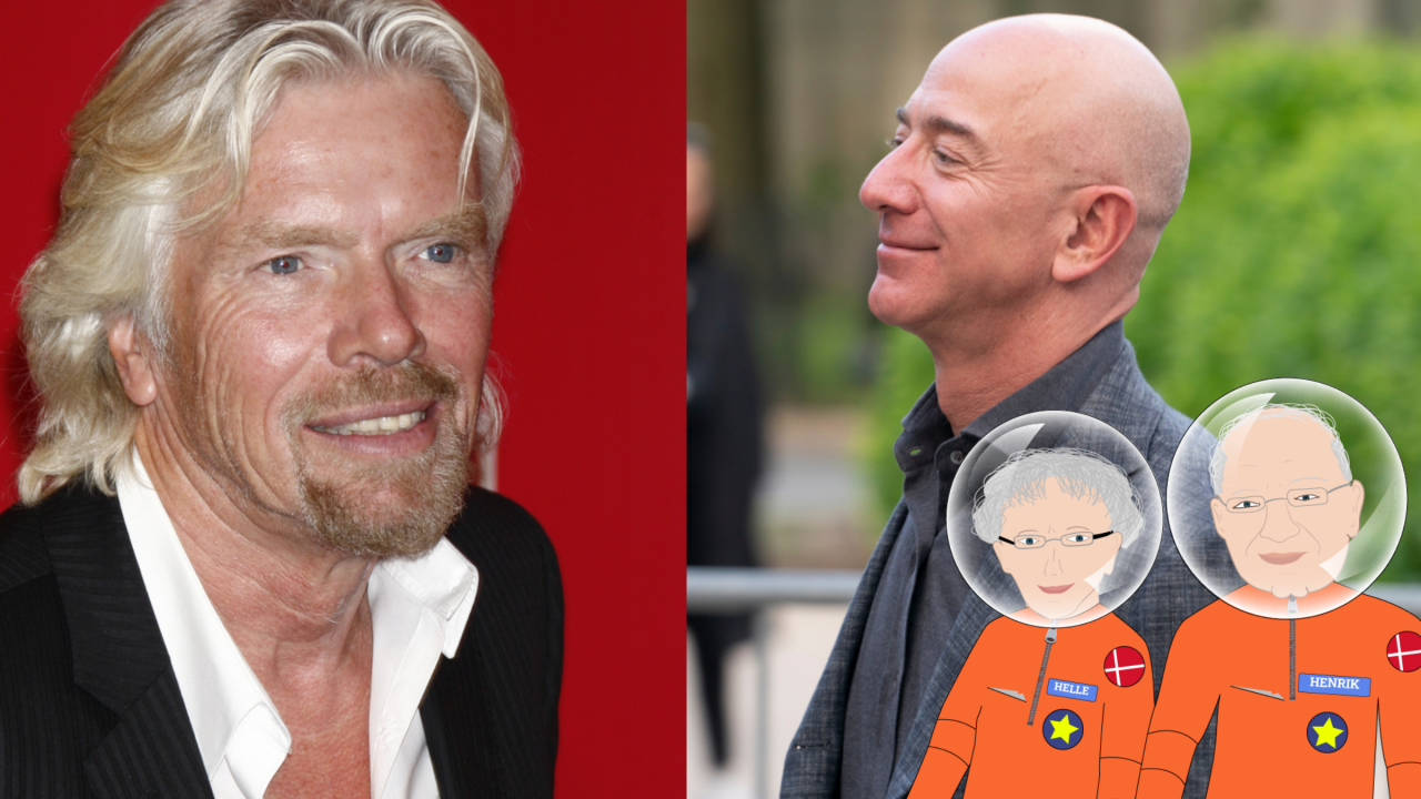 Jeff Bezos Richard Branson
