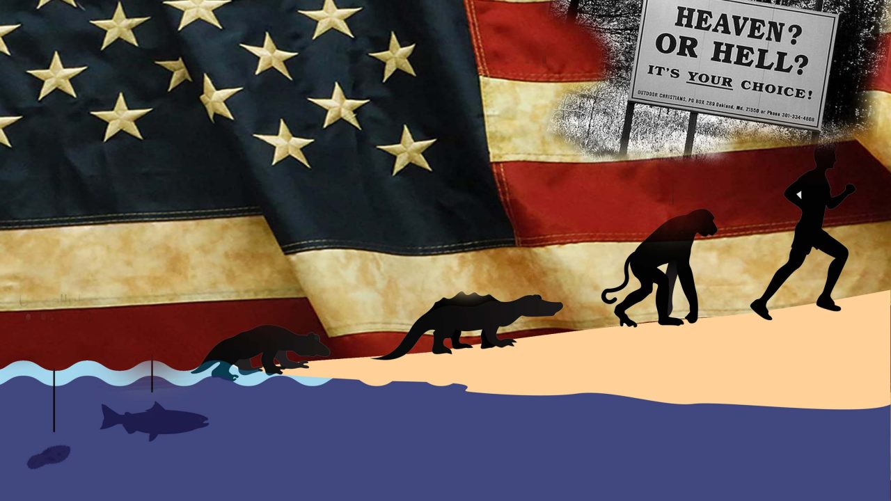 USA tro på evolution videnskab fake news religiøs fundamentalisme
