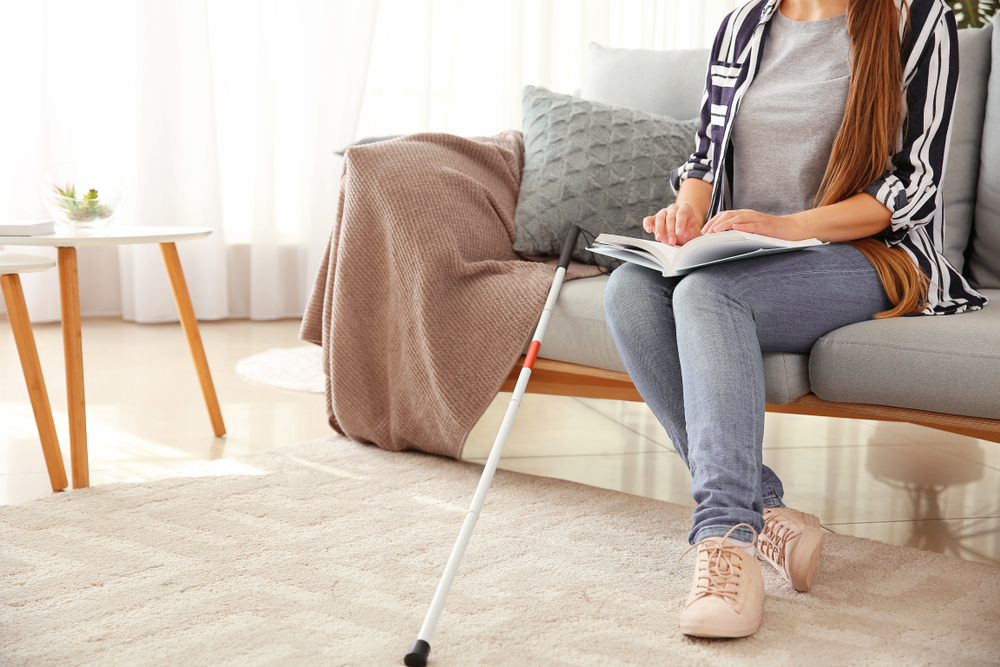 blind kvinde farver studie