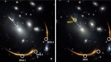 Forskere fanger tre supernovaer