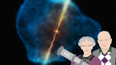 kvasar quasar stjernelignende objekt sort hul galakse mælkevejen NASA ESA ESO