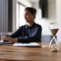 Deadline timeglas computer