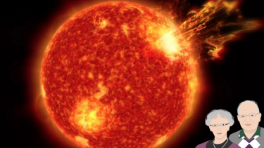 solstorme miyake-hændelse udbrud elektromagnetisk stråling young pale sun paradox rummet astronomi