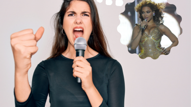 Argh! Hvorfor lyder man overhovedet ikke som Beyoncé..? De fleste kan heldigvis træne sig til at blive bedre. (Foto: Shutterstock)