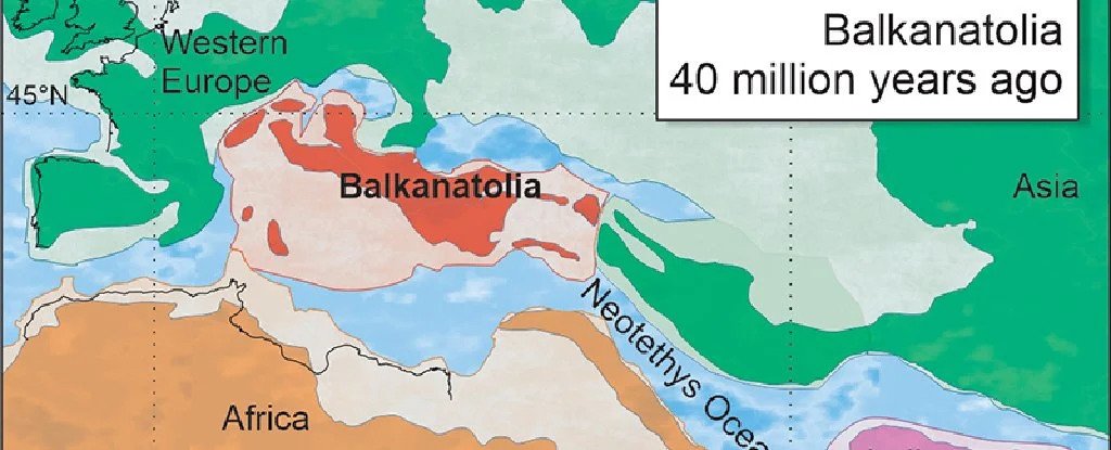 Glemt kontinent Balkanatolia