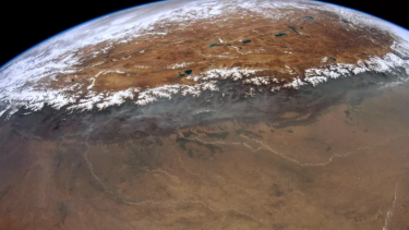 himalaya nasa superbjergkæde super mountain arkæologi palæontologi geologi bjerge liv på jorden