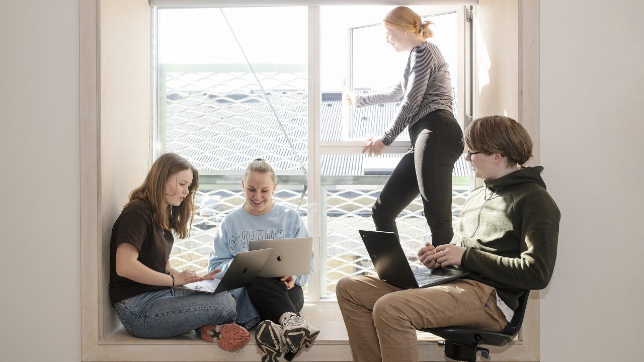 børn skole frisk luft