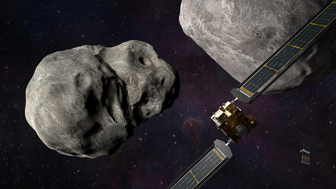 DART NASA rummission rummet rumfart asteroide armageddon afbøjning asteroidenedslag nedslag