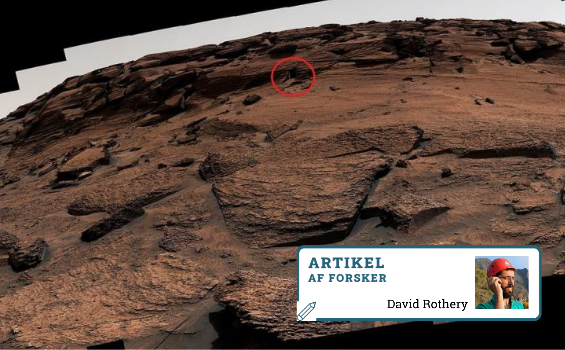 Mars døråbning fraktur NASA Curiosity-rover Hestehovedtågen pareidolia