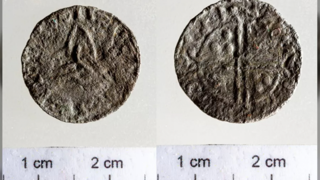 sølvmønt viking vikingekonge harald hårderåd