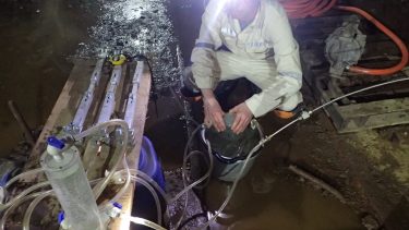grundvand ældste sydafrika Moab Khotsong mine helium hydrogen uran energi potentiale