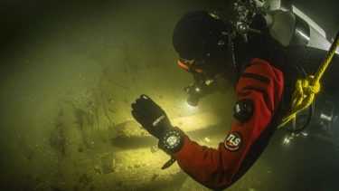 dykkere lubeck trave flod skibsvrag skib handelsskib 1600-tallet hanseforbundet arkæologi