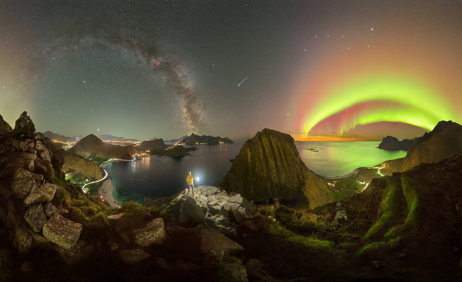 vinder årets bedste nordlys fra Norge inception Aurora borealis