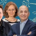 De tre vindere af Brain Prize 2023 Erin Schuman, Christine Holt og Michael Greenberg.