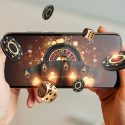 Online-casino-reklame popper ud af en mobiltelefon