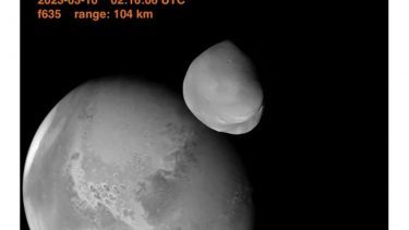 Mars' lille måne Deimos