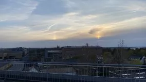 To sole på himlen