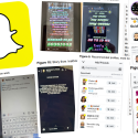 Et uddrag af screenshots fra ny rapport, der viser, hvor nemt det er at skaffe stoffer på Snapchat