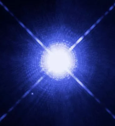 Sirius og dens ledsagerstjerne, Sirius B