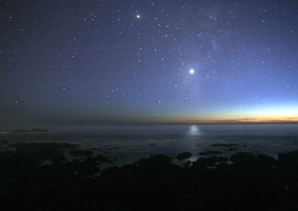 Venus over Stillehavet