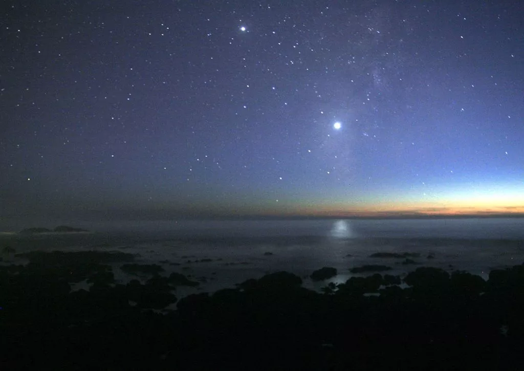 Venus over Stillehavet