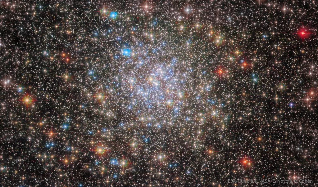 Stjernehop fanget af Hubble-teleskop