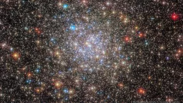 Stjernehop fanget af Hubble-teleskop