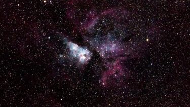 Stjernekonstellation på himlen