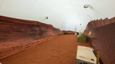 Simuleret Mars-levested