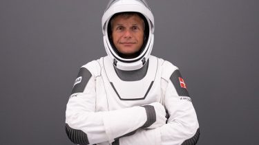 Andreas Mogensen i rumdragt