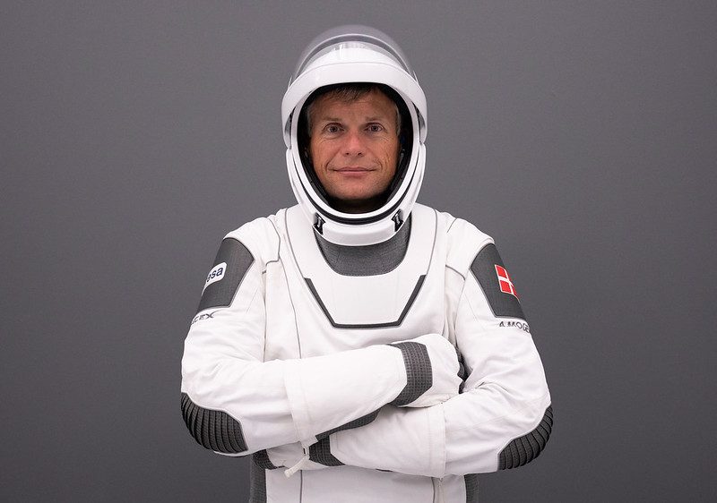 Andreas Mogensen i rumdragt
