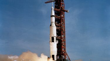 Apollo 11 affyres fra startrampe 39A